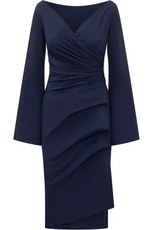 CHIARA BONI Vestido midi con diseño drapeado