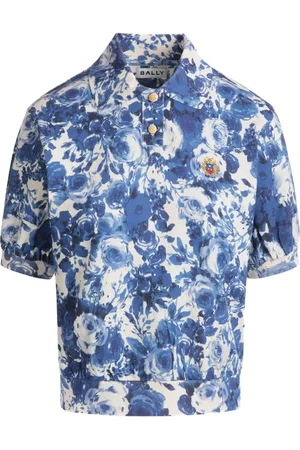Bally Playera tipo polo con estampado abstracto