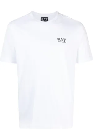 EA7 Playera con logo estampado