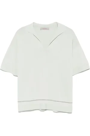 D.EXTERIOR Playera con detalle de mostacillas