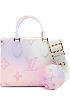 LOUIS VUITTON Bolsa satchel Giant Spring in the City OnTheGo Tote PM con monograma 2021-2024