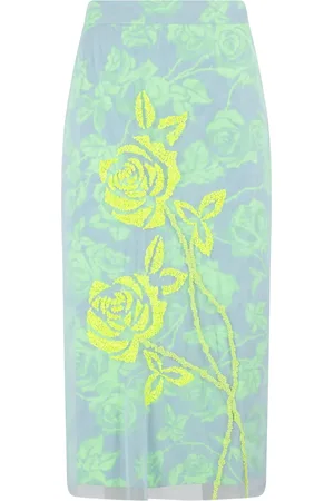 Essentiel Antwerp Floral-print skirt