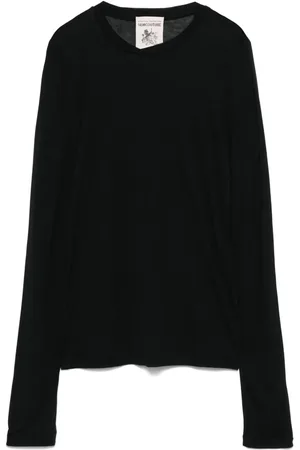 SEMICOUTURE Playera con cuello redondo