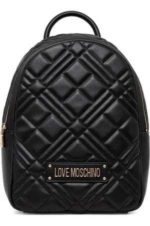 Moschino Mochila con letras del logo