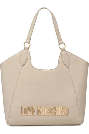 Moschino Tote con letras del logo