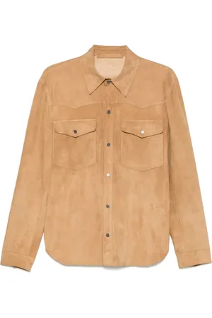 SALVATORE SANTORO Camisa de gamuza