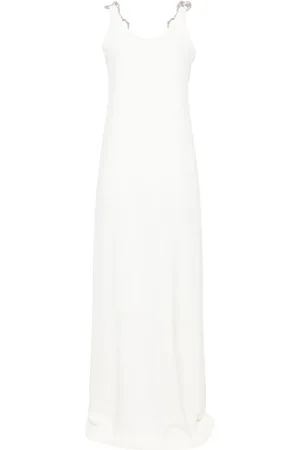 Stella McCartney Vestido de fiesta con correa de cadena