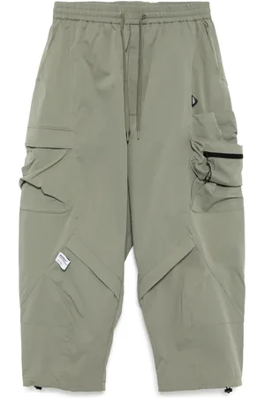 Musium Div. Pantalones cargo con cordones en la pretina