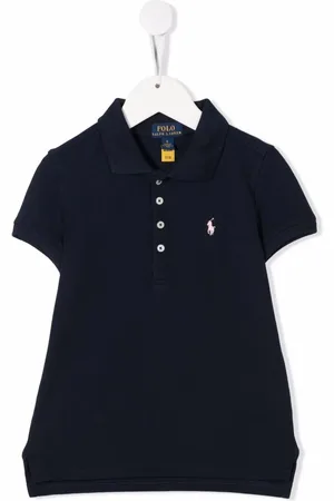 Ralph Lauren Playera tipo polo con logo bordado