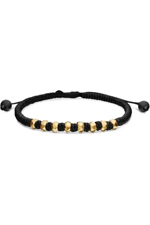 David Yurman Pulsera Fortune Woven en oro amarillo de 18kt de 5.5mm