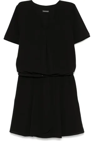 Emporio Armani Vestido con cuello en V