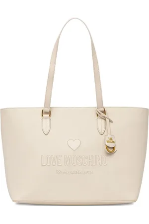 Moschino Tote con logo en relieve