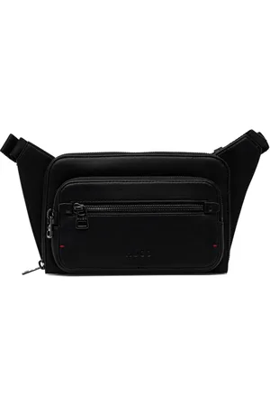 HUGO BOSS Cangurera con logo en relieve