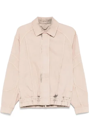 Golden Goose Chamarra bomber de mezclilla teñida