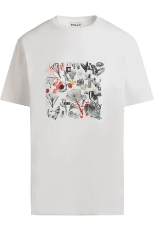 Bally Playera con estampado de collage