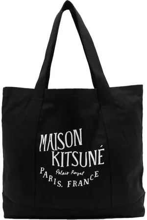 Maison Kitsuné Tote con logo estampado