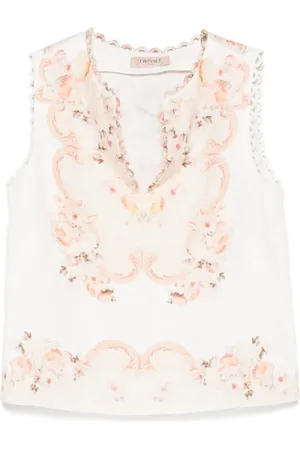 Twin-Set Top con estampado floral