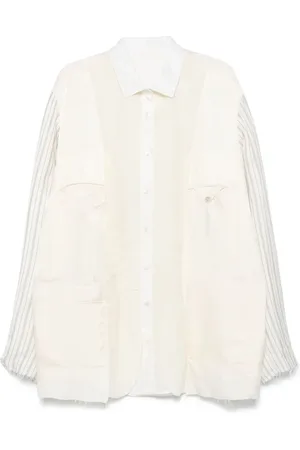 Maison Margiela Sobrecamisa con paneles