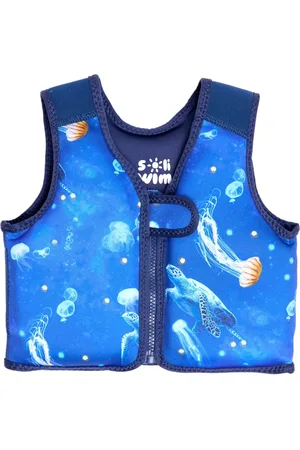 SOLISWIM KIDS Chaleco con tortugas estampadas