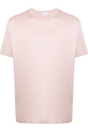 Sunspel Playera con cuello redondo
