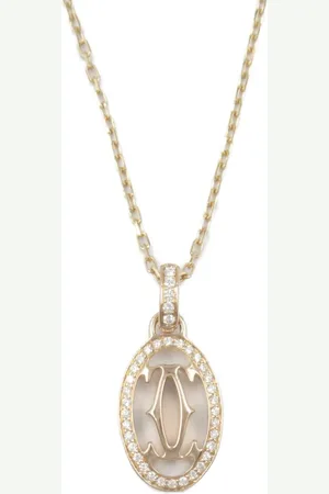 Cartier Collar Double C en oro rosa de 18kt con diamante 2010 de archivo