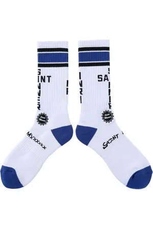 SAINT MXXXXXX Calcetines con logo en jacquard