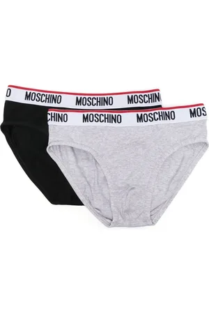 Moschino Ropa interior con logo en la pretina