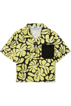 Msgm Camisa con estampado floral