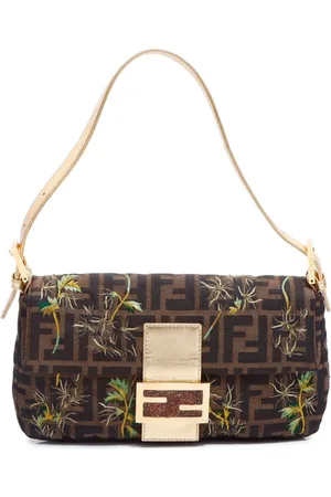 Fendi Bolsa de hombro Zucca Mamma Baguette