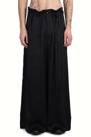 ANN DEMEULEMEESTER Pantalones plisados