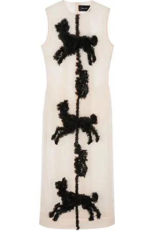 Simone Rocha Vestido midi Creature