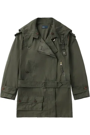 Kolor Parka con cinturón