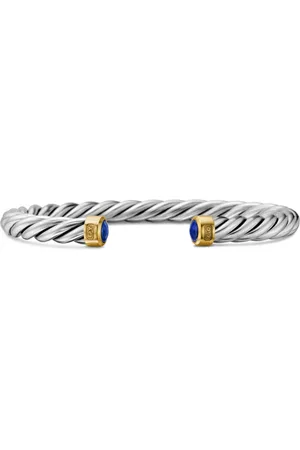 David Yurman Brazalete con diseño de cable