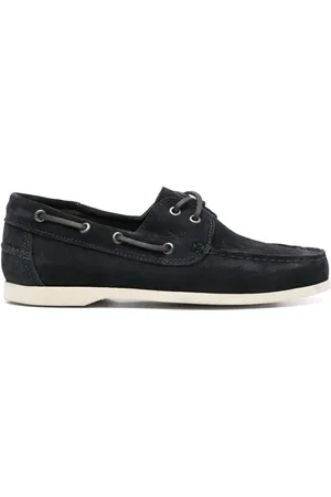 MANEBI Zapatos top sider de gamuza