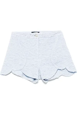 PATBO Shorts con motivo de mariposa en jacquard