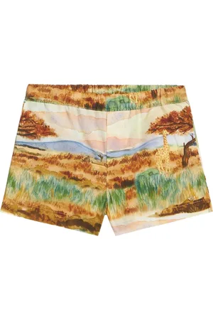 Roberto Cavalli Shorts con estampado Safari