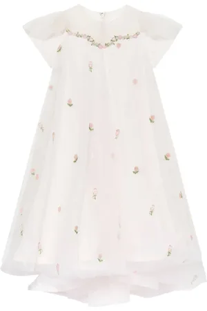 Maison Ava Vestido con bordado floral