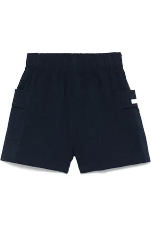 EA7 Shorts con motivo de rayas