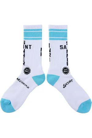 SAINT MXXXXXX Calcetines con logo en jacquard