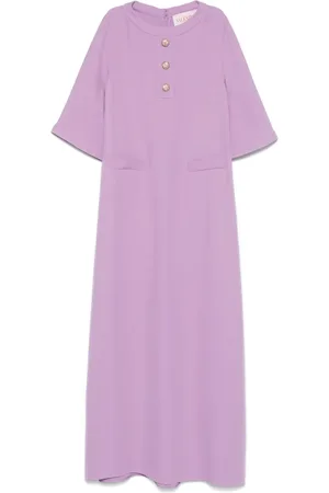 VALENTINO GARAVANI Vestido largo en crepe
