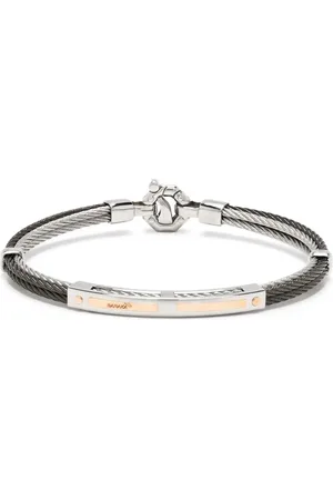BARAKA Pulsera de cadena con detalle de diamante