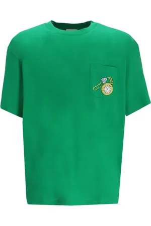 Drôle de Monsieur Playera con detalles gráficos