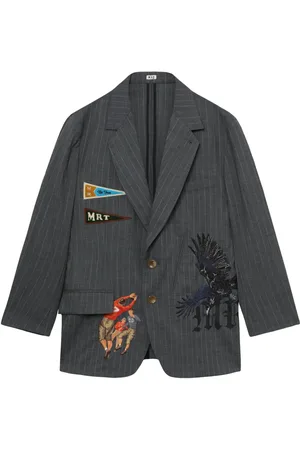 KHOKI Blazer con detalle de parche