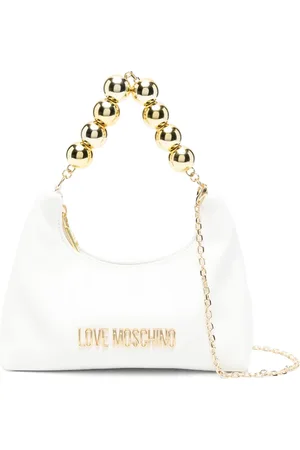 Moschino Tote con letras del logo
