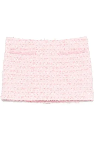 Rowen Rose Falda corta de tweed