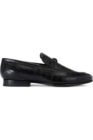 Kurt Geiger Mocasines Alton con efecto en relieve de piel de cocodrilo