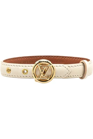 LOUIS VUITTON Pulsera LV Circle de piel 2020