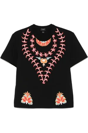 Giambattista Valli Playera con motivo bordado