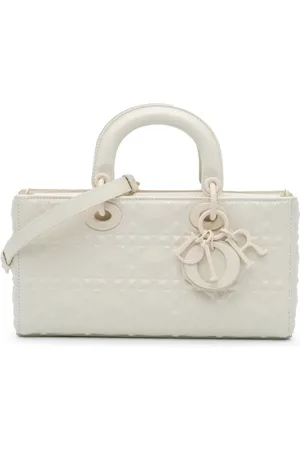 Dior Bolsa satchel Cannage Diamond Lady D Joy mediana de piel de becerro 2022
