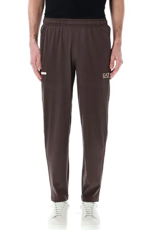 EA7 Logo print track pants